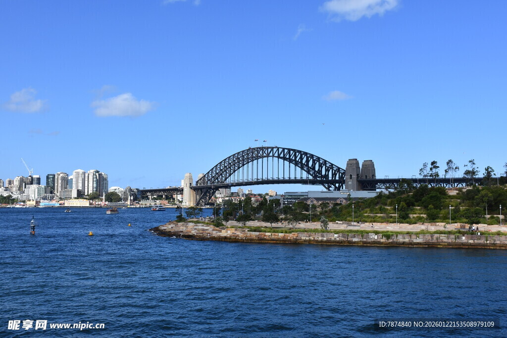 悉尼海港大桥美丽景致