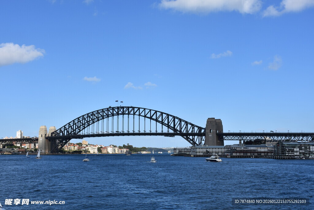 悉尼海港大桥壮丽景观