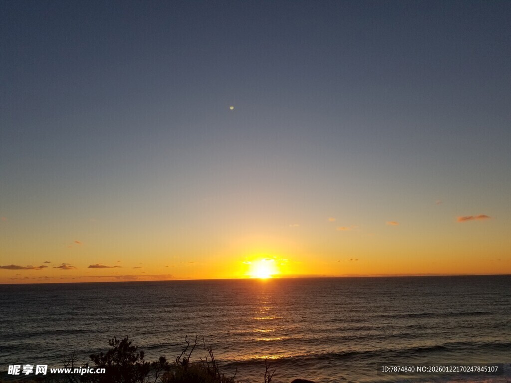 海边日落美景