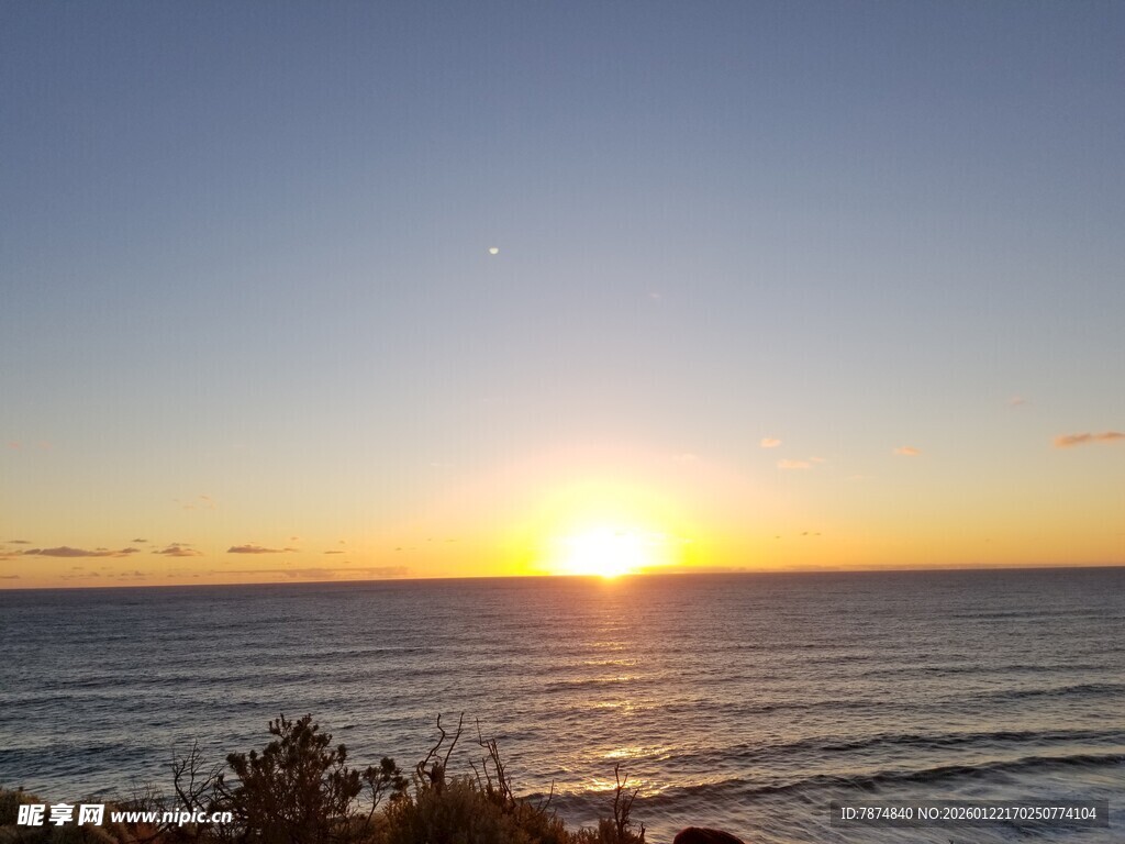 海边日落美景