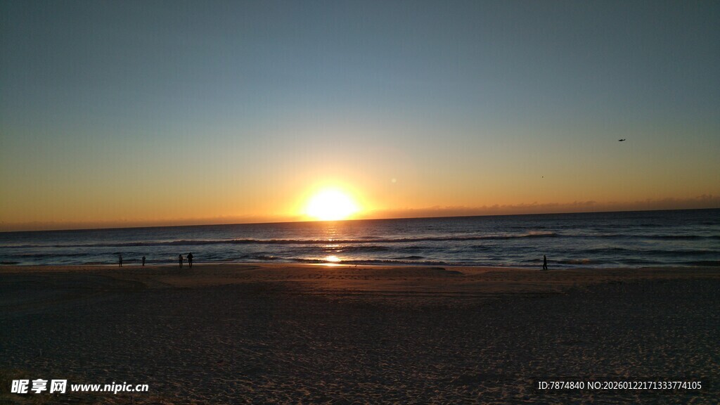 海边日落美景