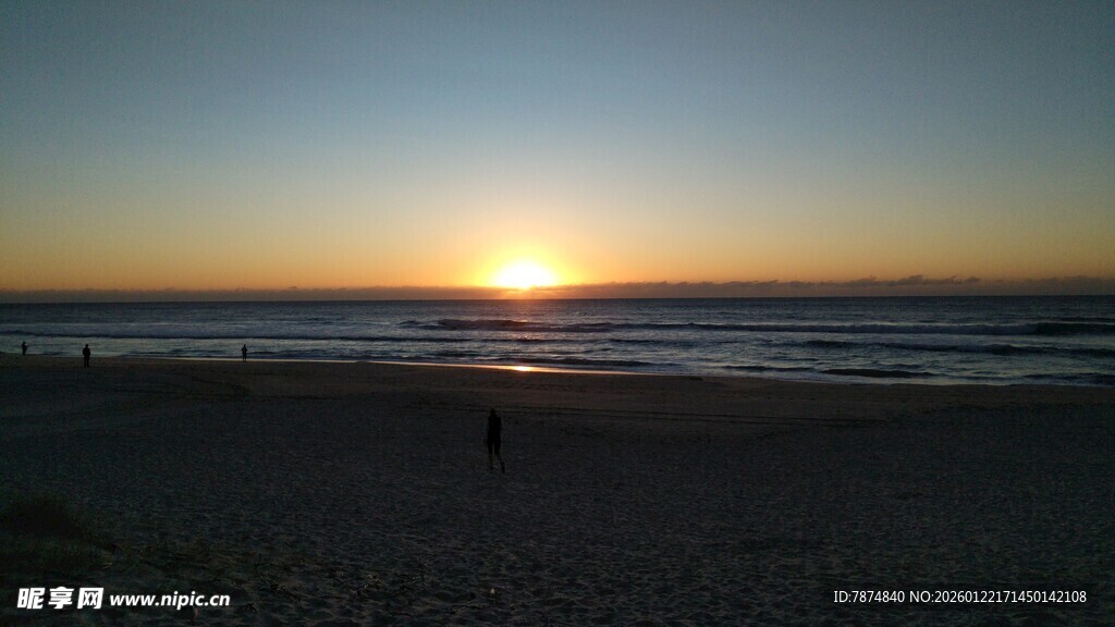 海边日落美景