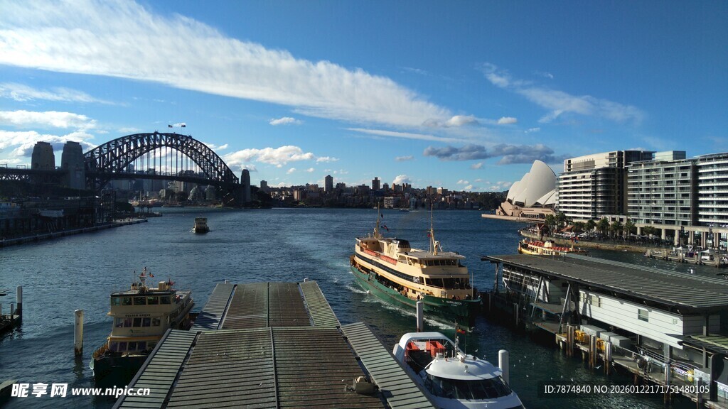 悉尼海港美丽风光