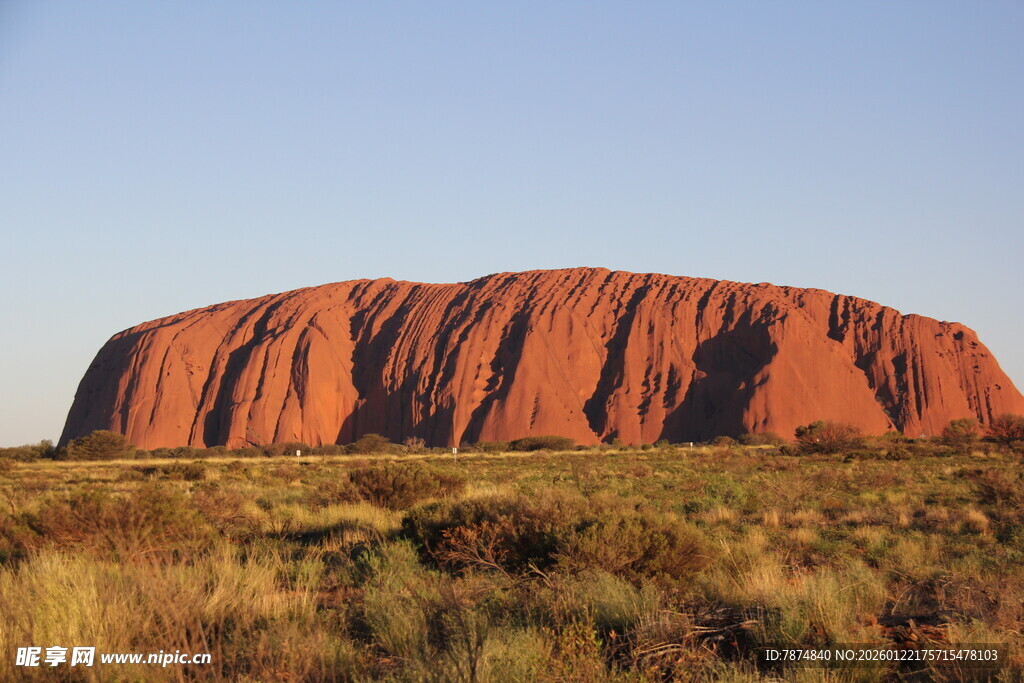 澳大利亚乌鲁鲁巨石景观