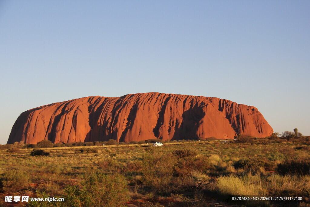 澳大利亚乌鲁鲁巨石景观