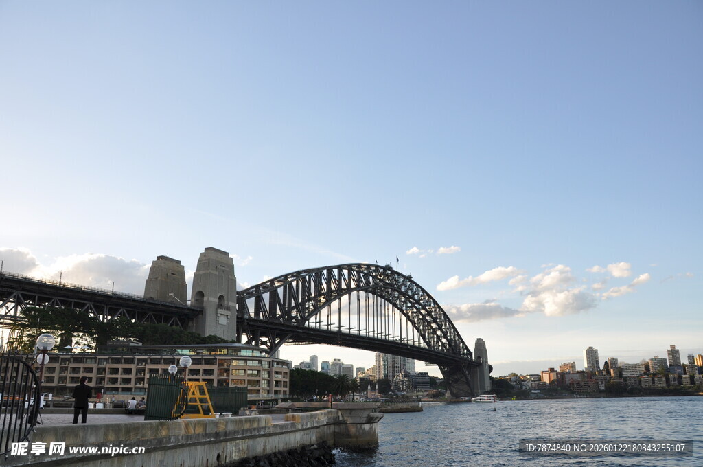 悉尼海港大桥壮丽景观