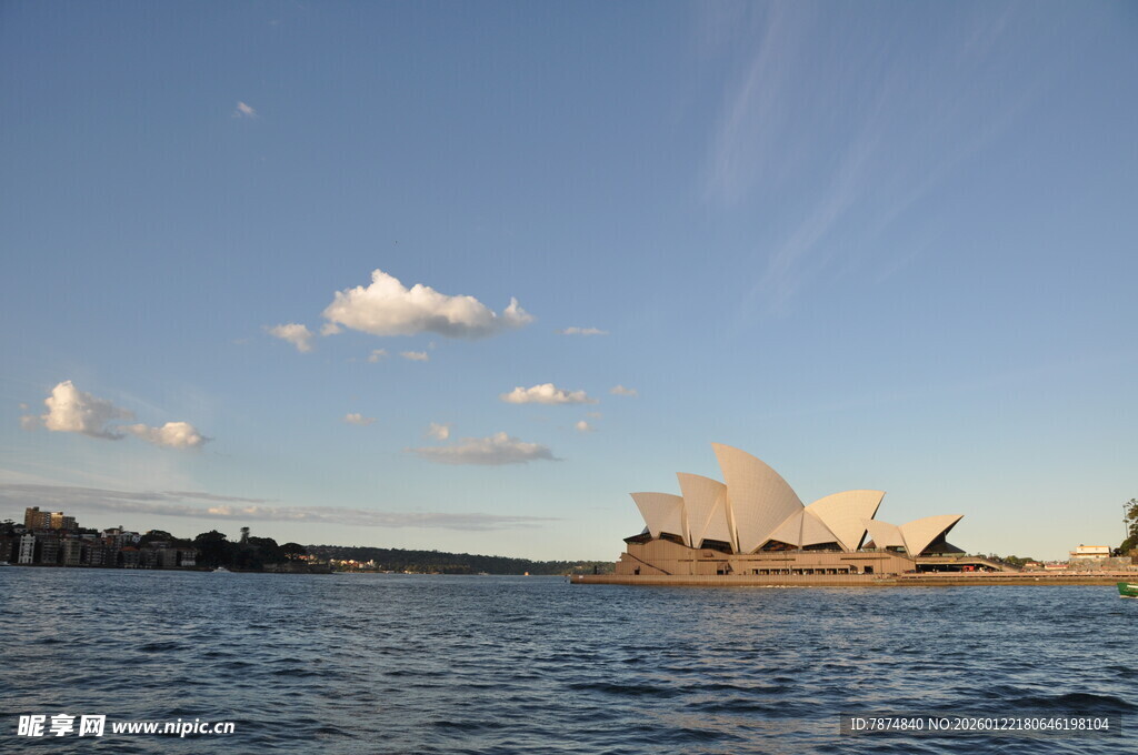 悉尼歌剧院畔的美丽风光