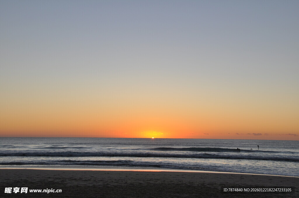 海边日落美景