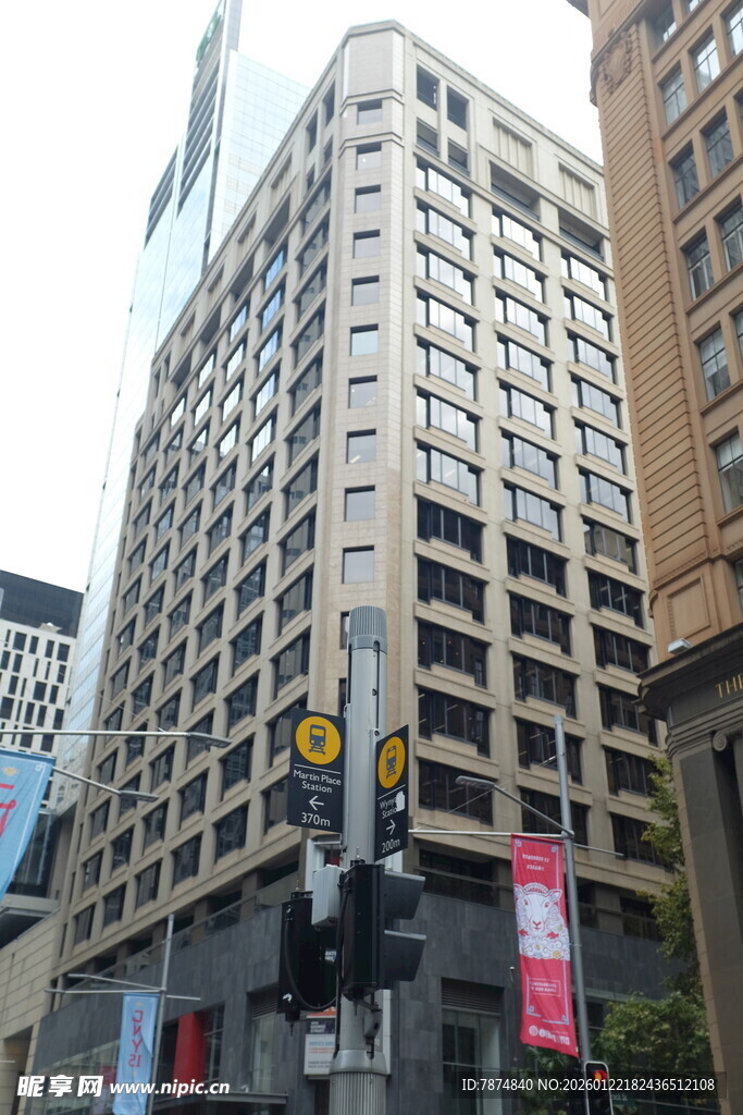 城市中的现代高楼大厦