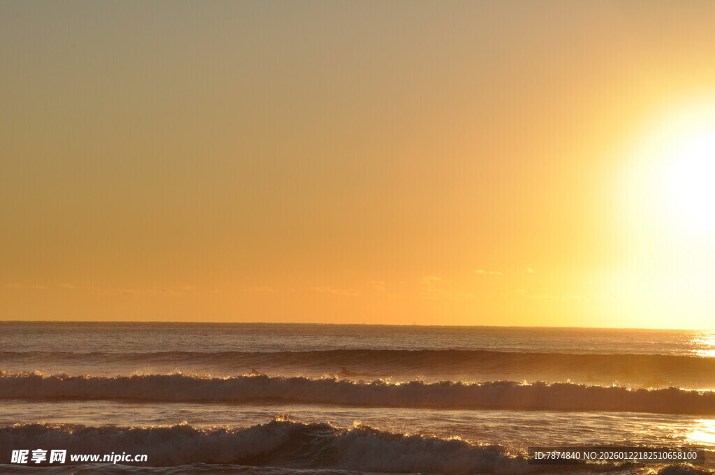 海边日落美景
