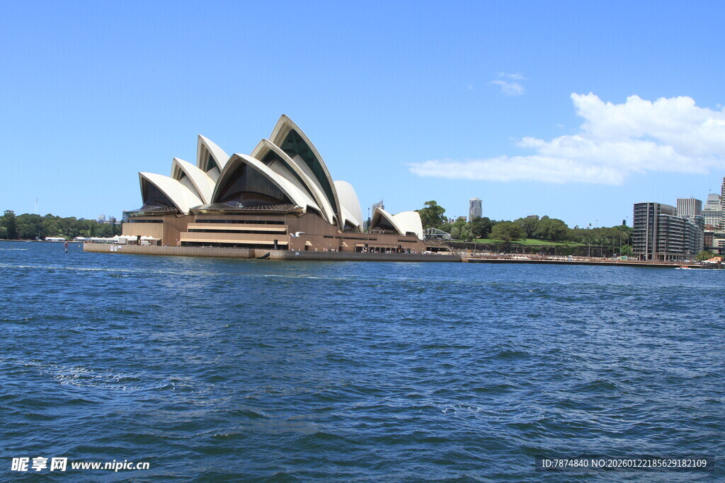 悉尼歌剧院海滨风光