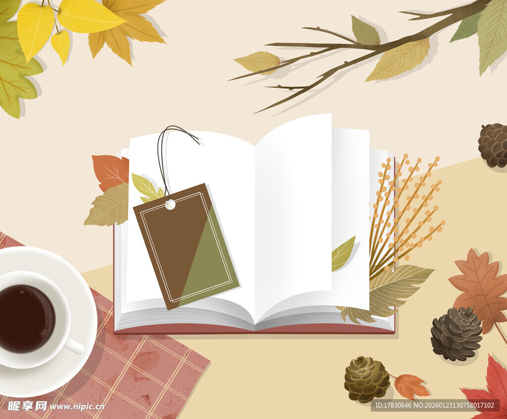 秋日读书时光惬意相伴