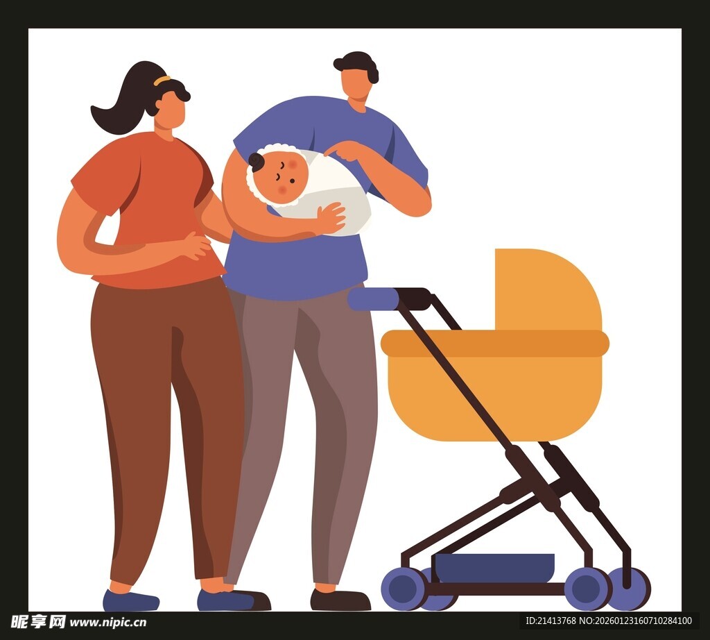 幸福家庭新成员诞生时刻