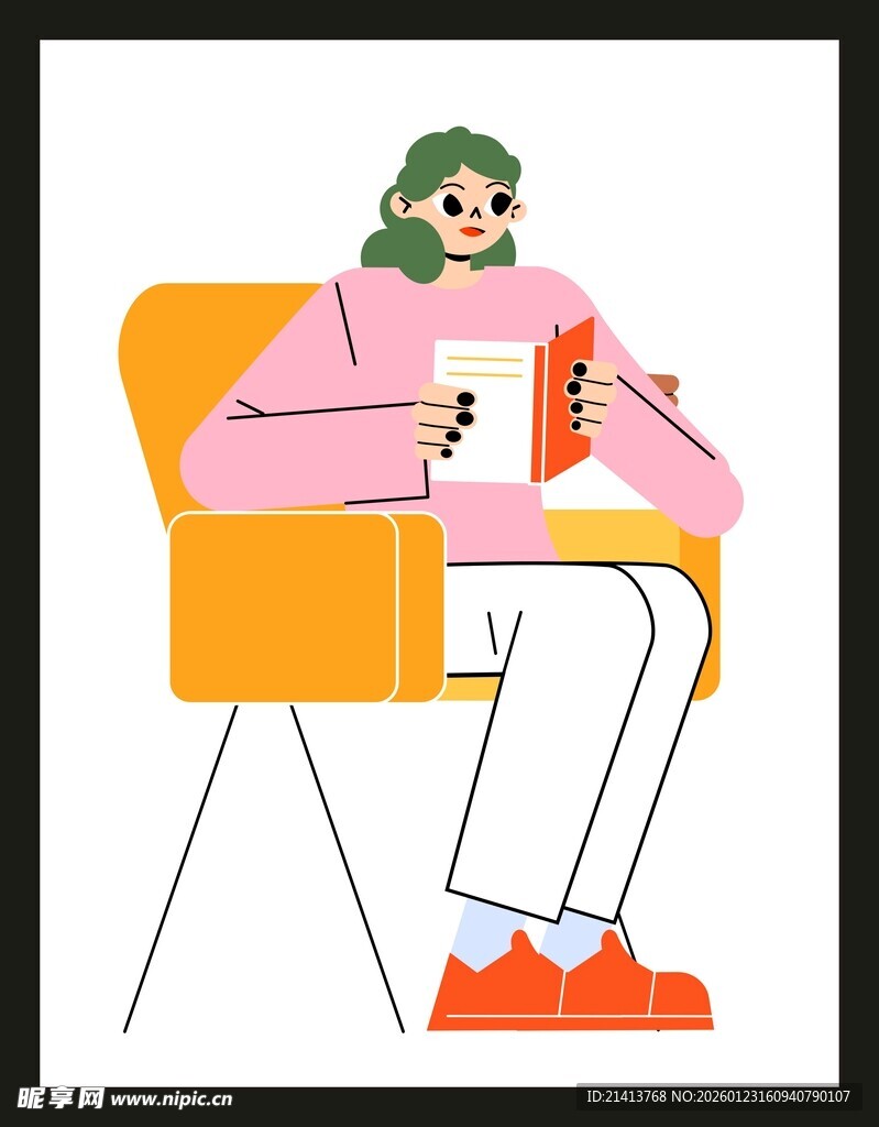 坐在沙发上玩手机的人