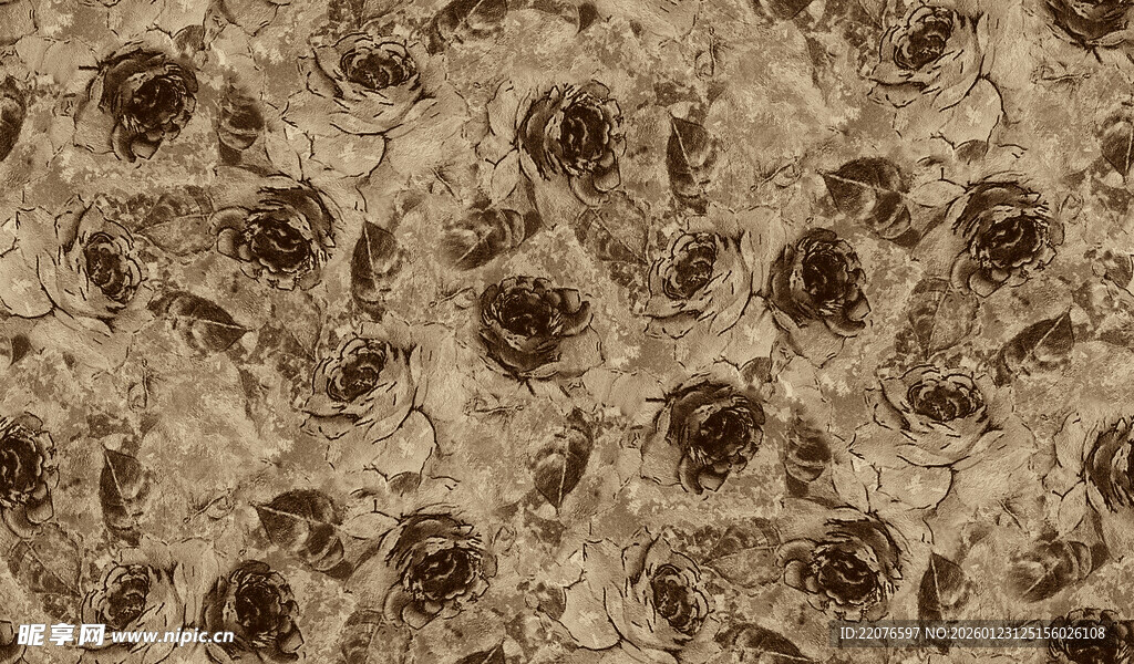 复古风圆形图案纹理背景