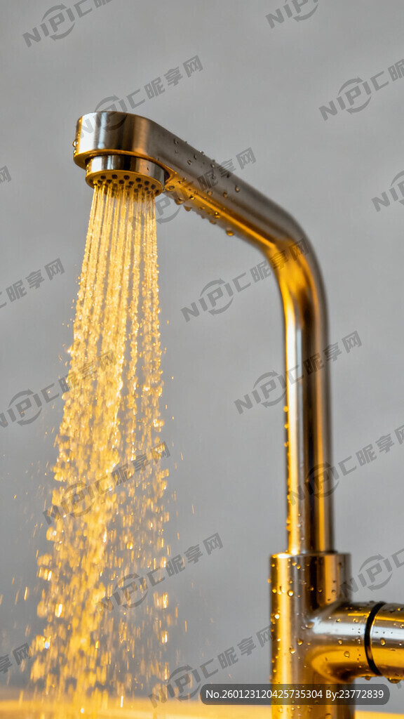 水龙头  热水向上
