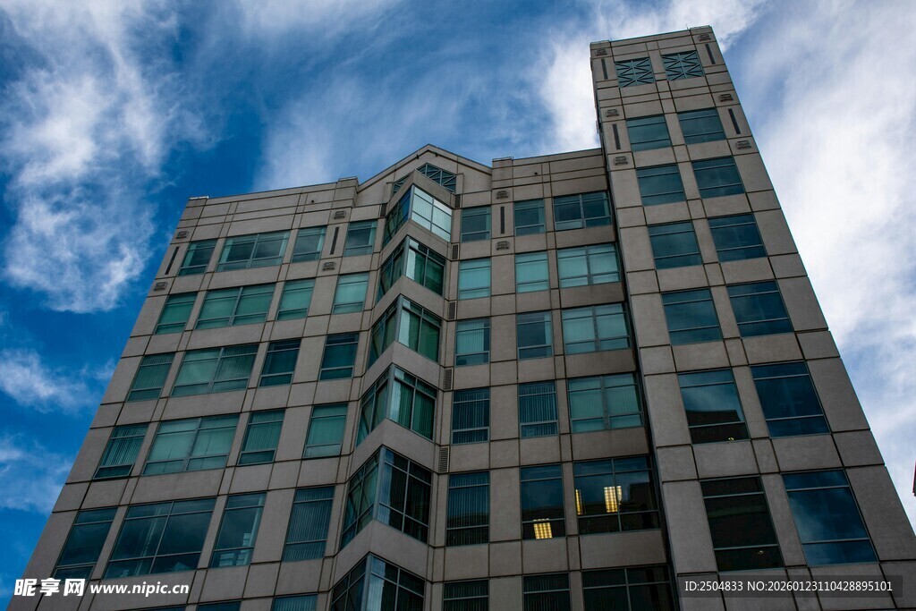 现代高楼大厦外观