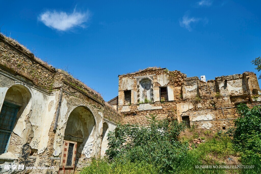 废弃古宅 岁月留下的痕迹