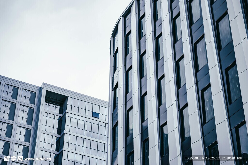 现代风格高楼建筑外观