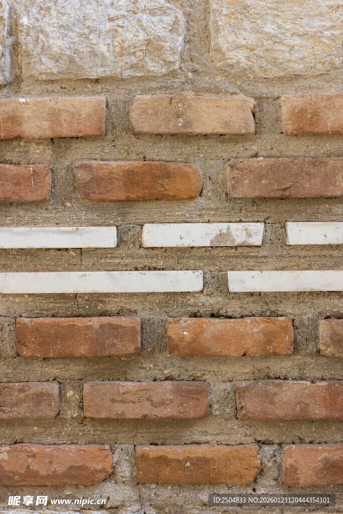 复古砖墙纹理特写