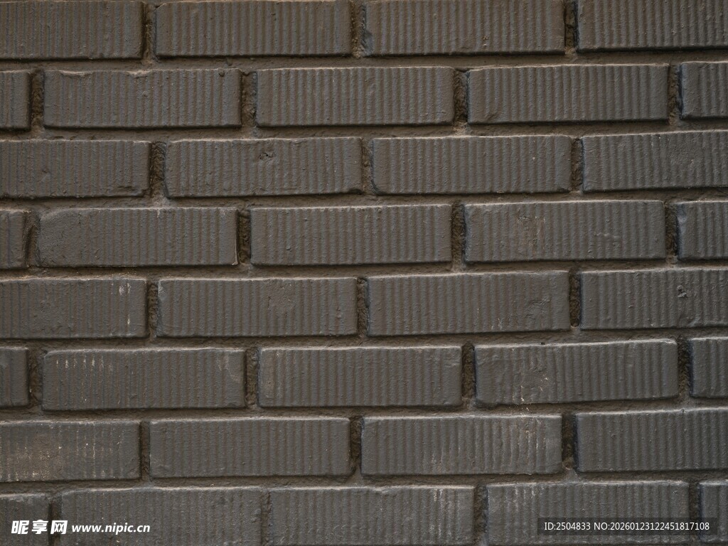 灰色砖墙纹理特写