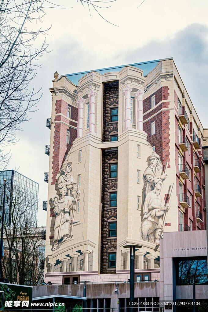 古典风格精美建筑外观