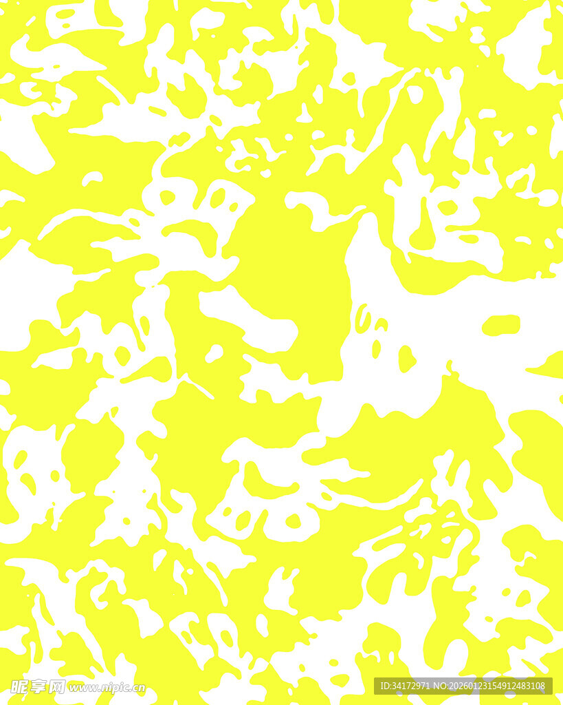 黄绿抽象花纹图案背景