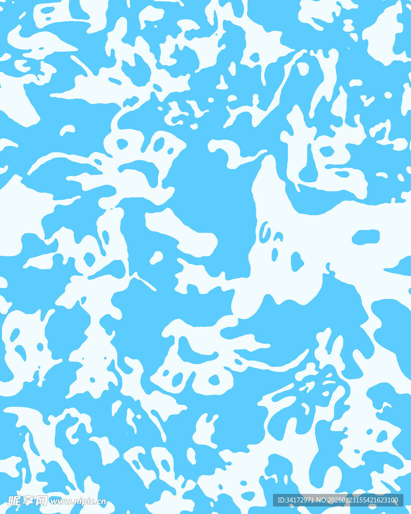 蓝白抽象纹理图案背景