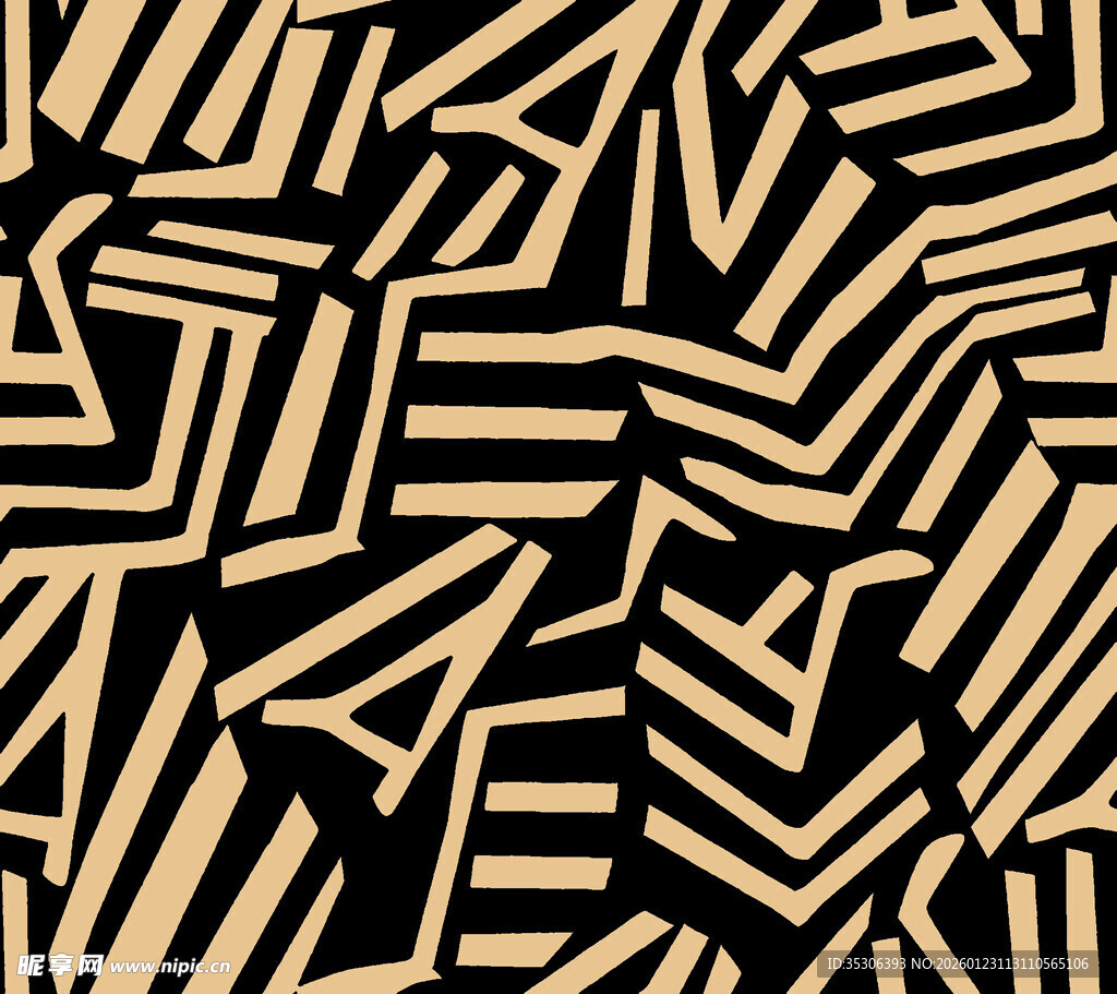 几何线条抽象图案背景