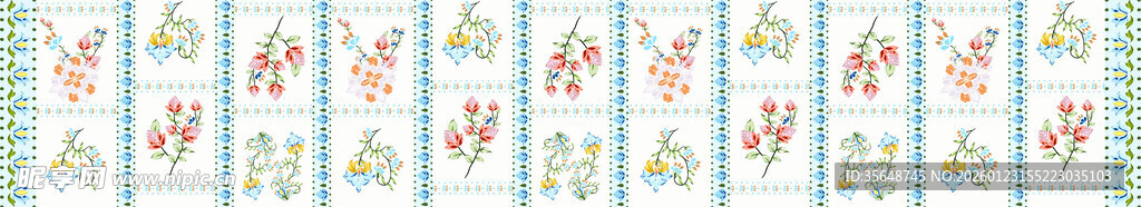 花卉图案背景纹理素材