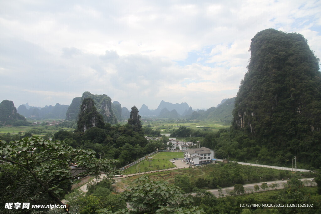 桂林山水风光秀丽景色