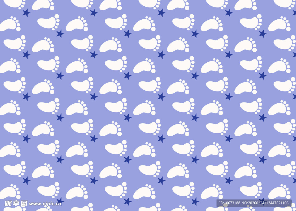 淡紫色背景的云朵图案
