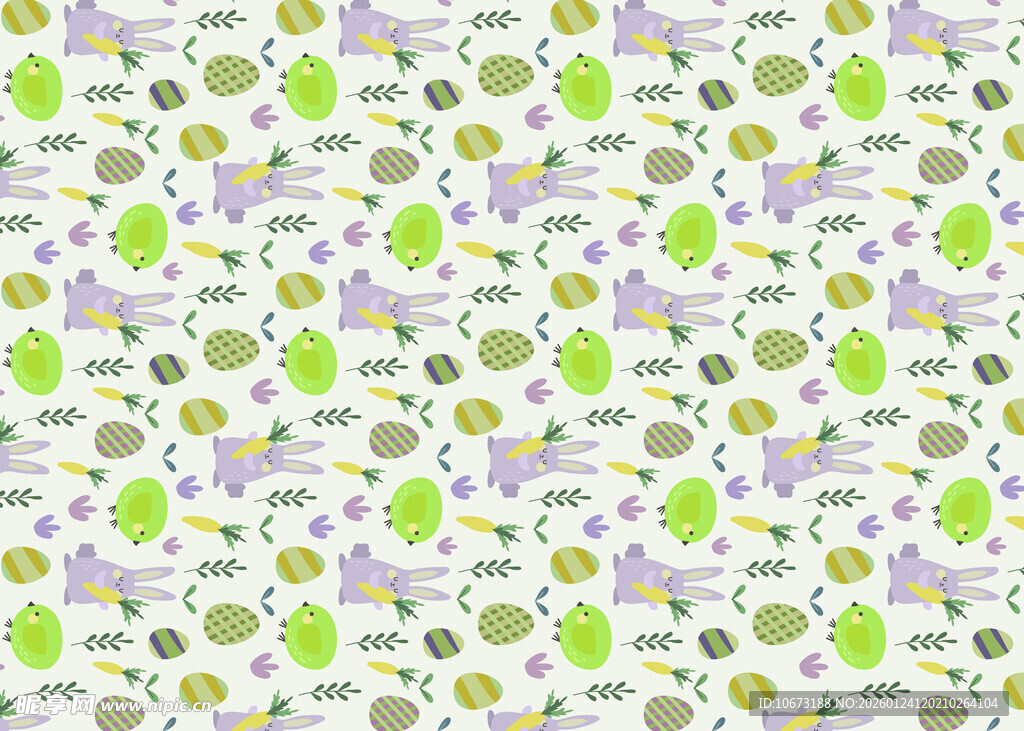 多彩水果图案背景纹理