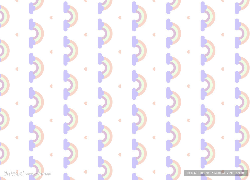 彩虹图案背景纹理设计