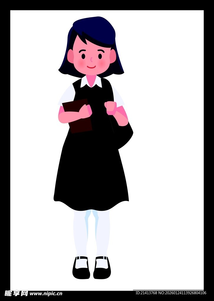 可爱卡通女孩形象