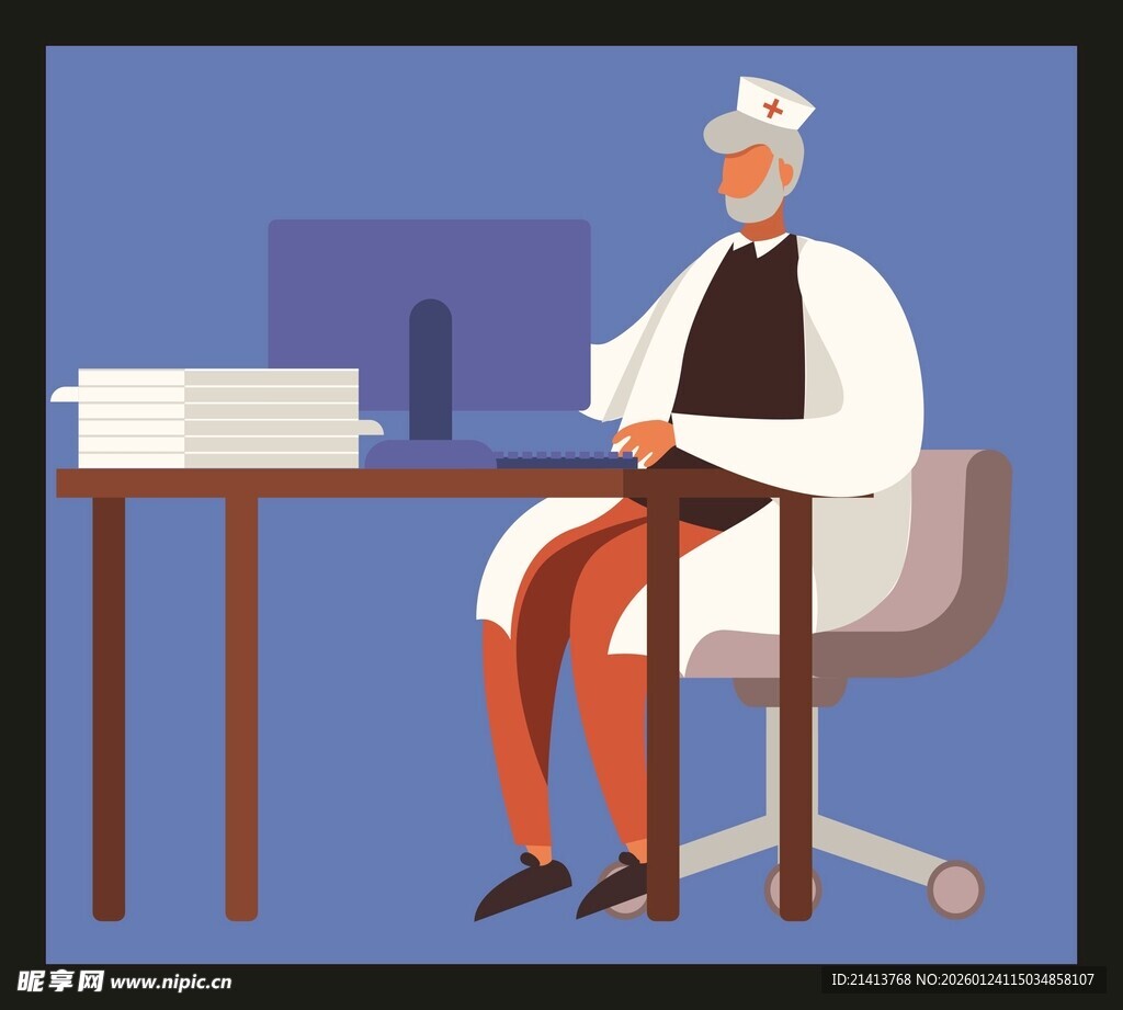 医生办公场景