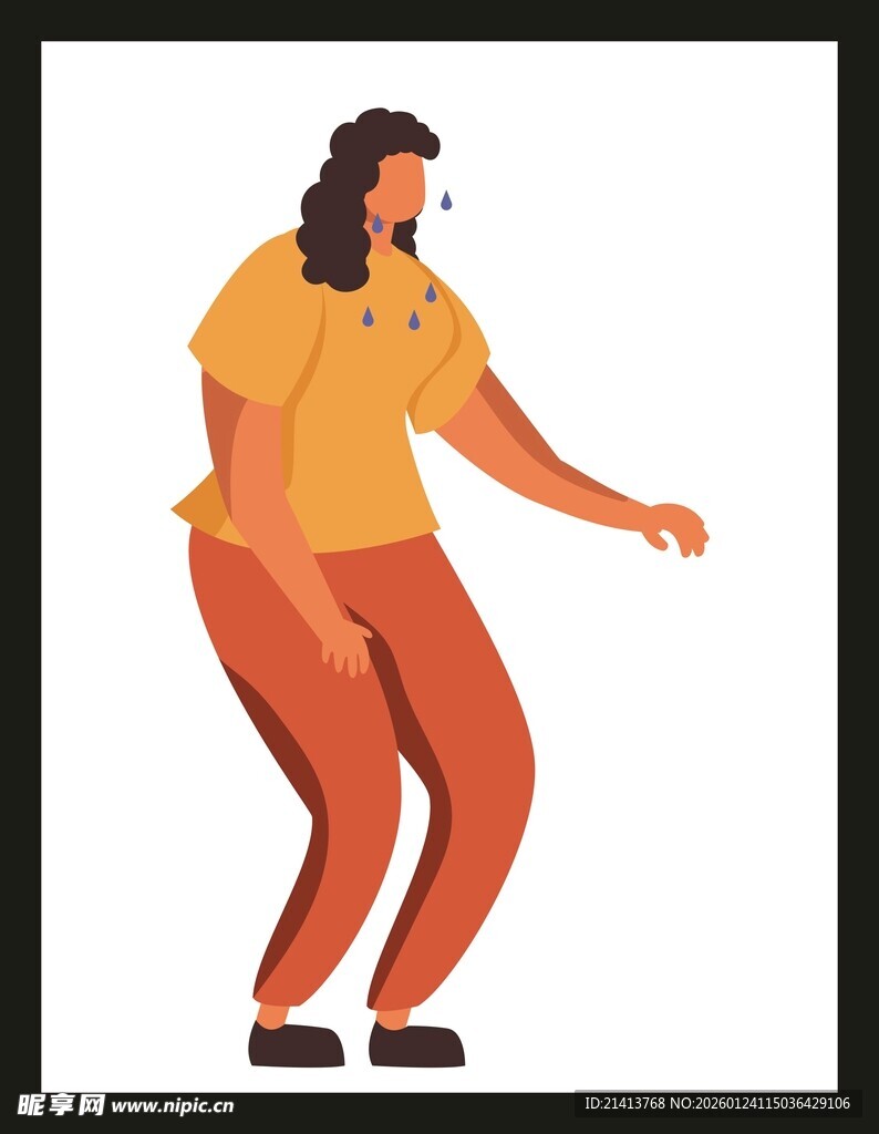 跳舞的活力女性