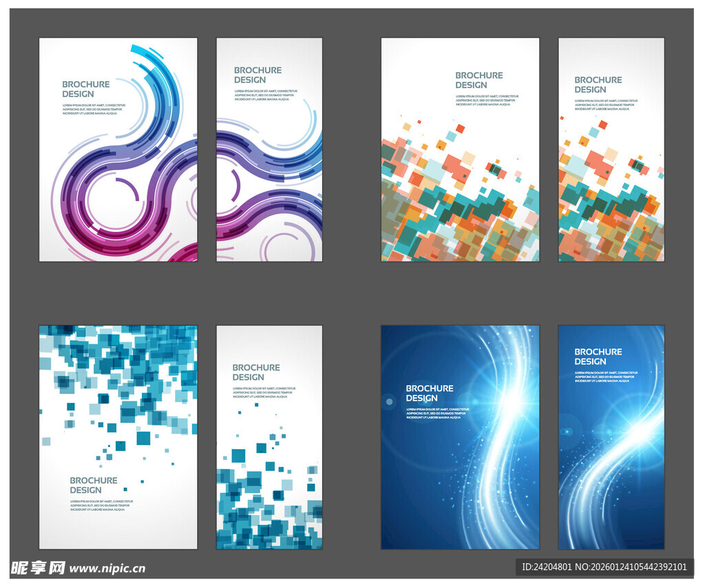 多样封面模板设计展示