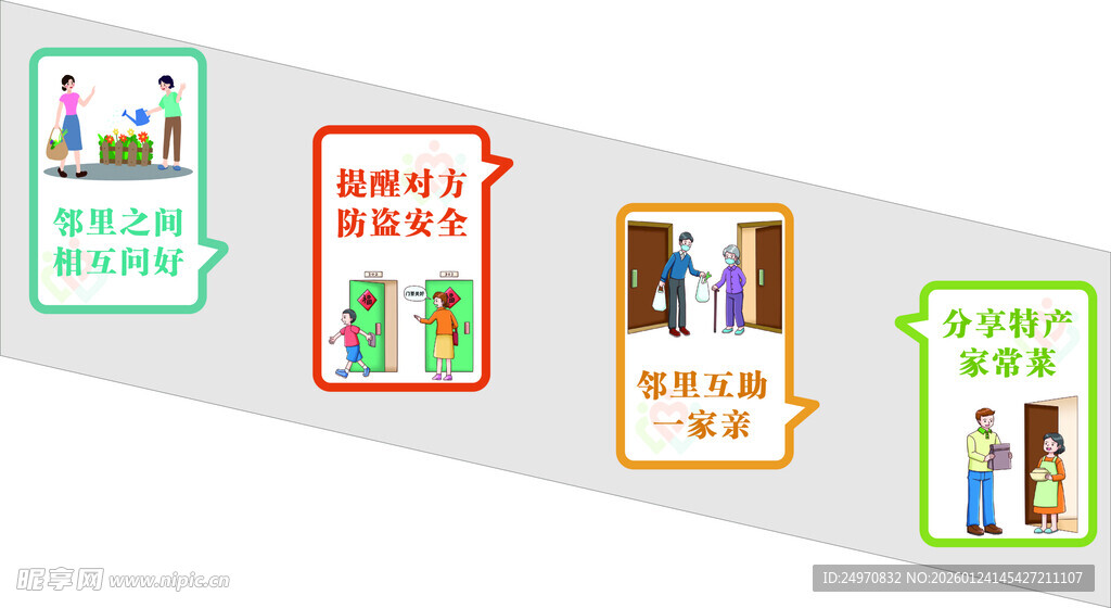 楼梯展板文化墙