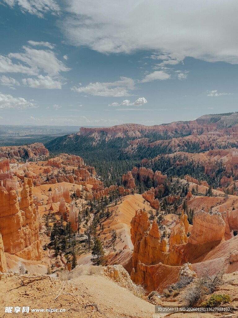 布莱斯峡谷壮丽景观