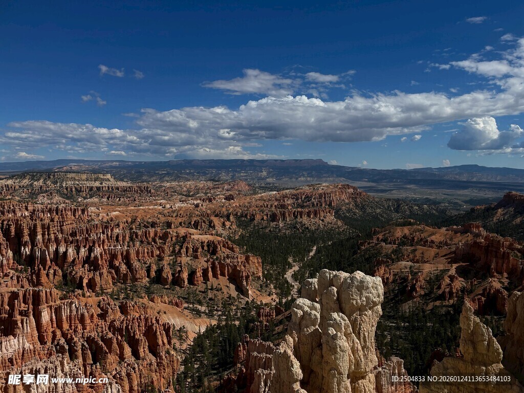 壮丽布莱斯峡谷风光