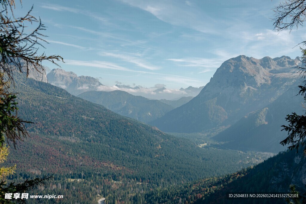 壮丽山景 自然美景如画