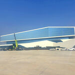 现代风格机场外观建筑