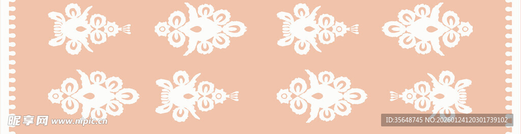 粉色几何花纹图案设计