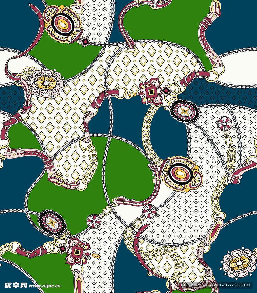 民族风几何图案纹理