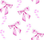 粉色蝴蝶结图案背景