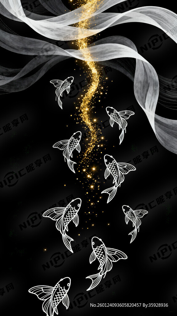 高清适合印刷打印画质 纯黑色底