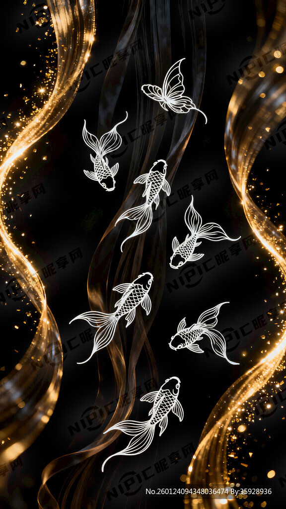 高清适合印刷打印画质 纯黑色底