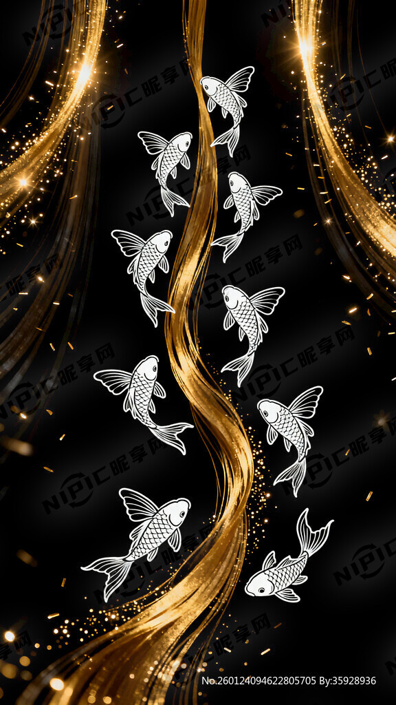 高清适合印刷打印画质 纯黑色底