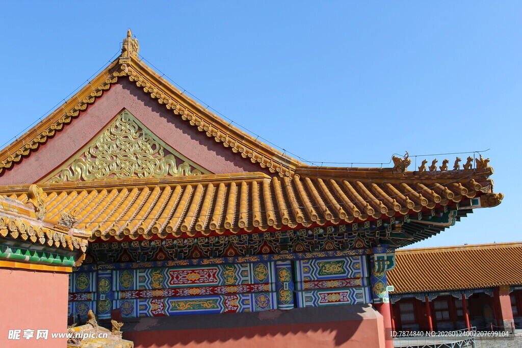 故宫古建筑一角